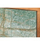Buffet haut originale placage de pierre et acacia