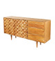 Buffet rétro bois massif 145 cm