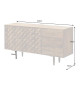 Buffet rétro bois massif 145 cm