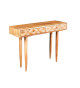 Console rétro moderne en acacia