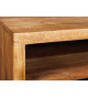 Meuble tv mural en acacia 160 cm