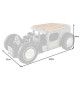 Table basse voiture hot rod vintage
