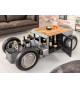 Table basse voiture hot rod vintage