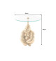 Table d'appoint moderne déco Gorille doré