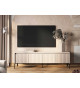 Meuble TV 193 cm coloris beige sable