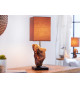 Lot de 2 lampes de table en bois flotté
