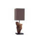 Lot de 2 lampes de table en bois flotté