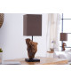 Lot de 2 lampes de table en bois flotté