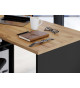 Bureau en bois et gris graphite
