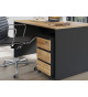Bureau graphite et chêne navarra