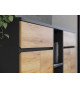 Meuble de bureau 2 portes 1 tiroir
