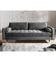 Canapé cosy 3 places gris
