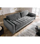 Canapé cosy 3 places gris