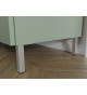 Commode vert sauge 1 porte 3 tiroirs