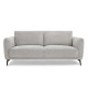 Canapé confort 3 places tissu gris