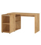 Bureau d'angle avec rangement