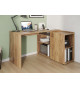 Bureau d'angle avec rangement