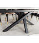 Table à manger avec allonges 180 à 260 cm