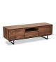 Meuble TV 160 cm Noyer américain