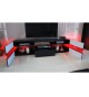 Meuble TV Design Noir Laqué / Éclairage LED