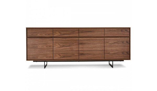 Buffet 205 cm Noyer américain