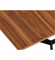 Table à manger 200 - 250 cm Noyer américain