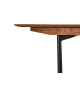 Table à manger 200 - 250 cm Noyer américain