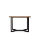 Table basse 70 x 70 cm Noyer américain
