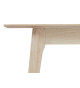 Table à manger 220 - 320 cm Chêne blanchi