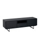 Meuble TV 160 cm Chêne noir