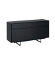 Buffet 155 cm Chêne noir
