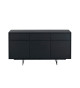 Buffet 155 cm Chêne noir