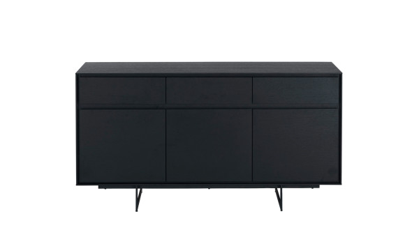 Buffet 155 cm Chêne noir
