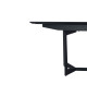 Table à manger 200 - 250 cm Chêne noir