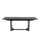 Table à manger 200 - 250 cm Chêne noir