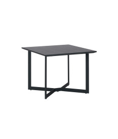 Table basse 70 x 70 cm Chêne noir
