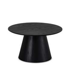 Table basse 80 cm Chêne noir