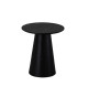 Bout de canapé design 45 cm Chêne noir