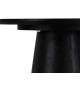 Bout de canapé design 45 cm Chêne noir