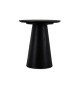 Bout de canapé design 45 cm Chêne noir