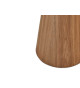 Bout de canapé design 45 cm Chêne