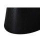 Table salle à manger ovale 160 cm Chêne noir