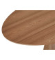 Table salle à manger ovale 160 cm Chêne