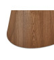 Table salle à manger ovale 160 cm Chêne