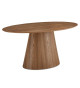 Table salle à manger ovale 160 cm Chêne