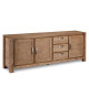 Long Buffet 230 cm Acacia brun brossé
