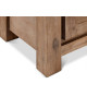 Long Buffet 230 cm Acacia brun brossé