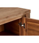 Long Buffet 230 cm Acacia brun brossé