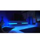 Meuble TV Design Blanc Laqué / Éclairage LED