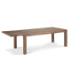 Table à manger 180 cm Acacia brun brossé